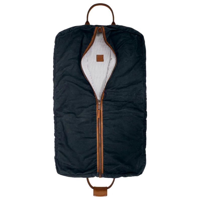 Campaign Waxed Canvas Garment Bag WW GB HK NVY front open jpg 1800x1800 8d1f6706 fe63 4ce7 922d 16f589cc5471