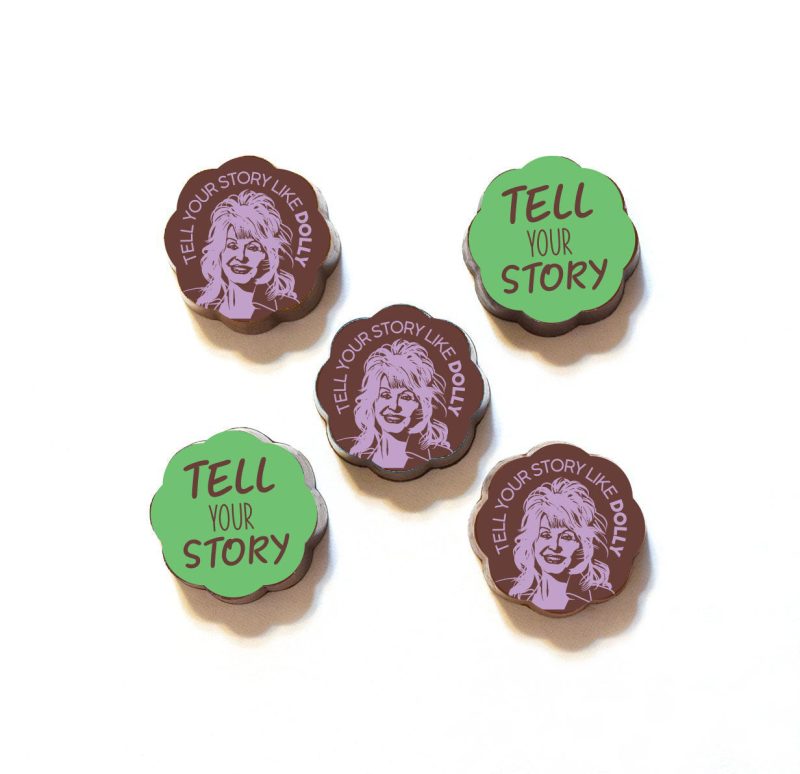 Dolly Parton 5pc Chocolate Mockup Loose