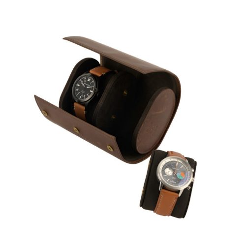 DoubleWatchCase BaldwinOak 1313