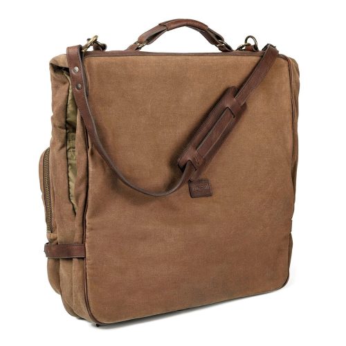 Mission Mercantile Leather Goods Campaign Waxed Canvas Valet Bag 3