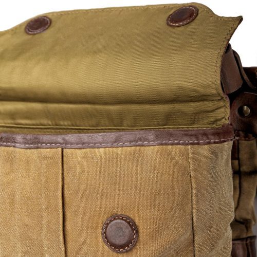 Mission Mercantile Leather Goods White Wing Waxed Canvas Hunting Heritage Bird Bag Trio 7