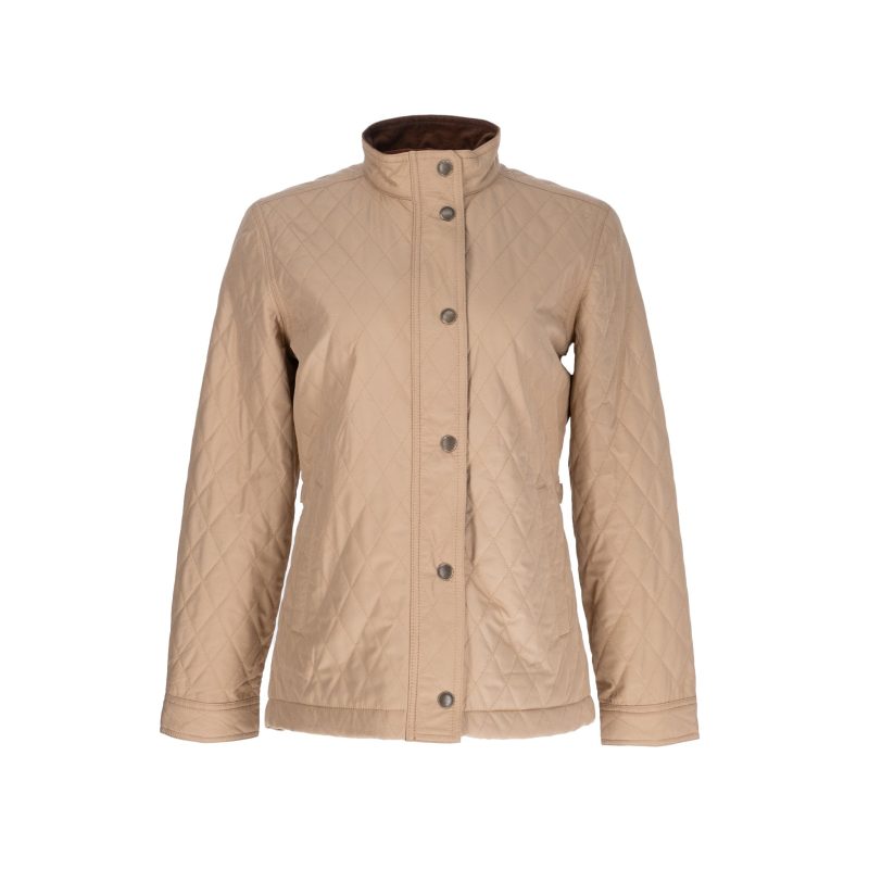 WomensCamdenJacket LightTan Front