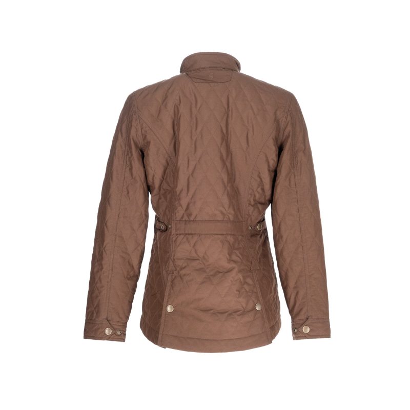 WomensCamdenJacket RyeBrown Back