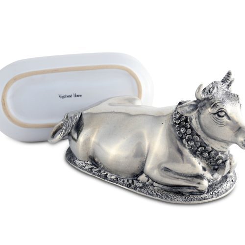 vagabond house garden friends mabel cow butter dish g108c 31279126020144